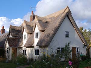 Re-ridged Traditional Thatch